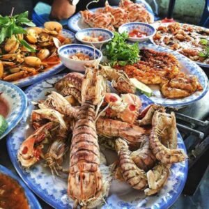 Hải Sản ở biển Ba Đông Trà Vinh